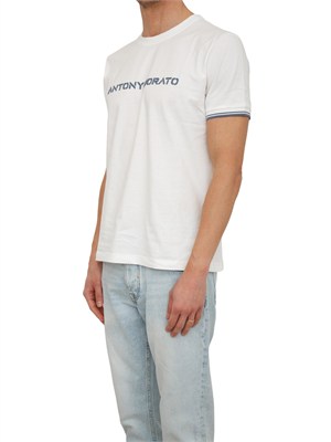 T-shirt Antony Morato in cotone bianco stampa logo in UOMO