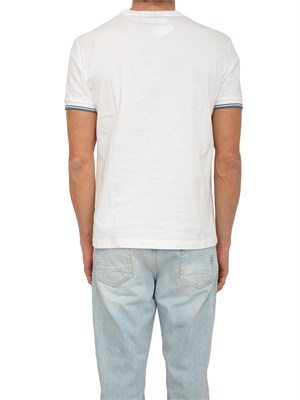 T-shirt Antony Morato in cotone bianco stampa logo in UOMO