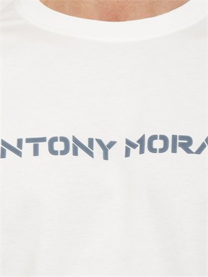T-shirt Antony Morato in cotone bianco stampa logo in UOMO