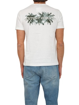 T-shirt Antony Morato in cotone bianco con logo in UOMO