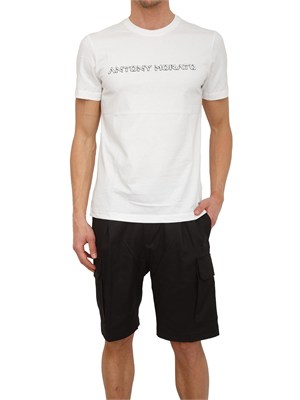 T-shirt Antony Morato in cotone bianca con logo in UOMO