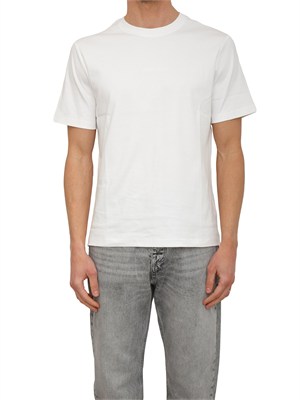 T-shirt Antony Morato in cotone bianco logo ton sur ton in UOMO