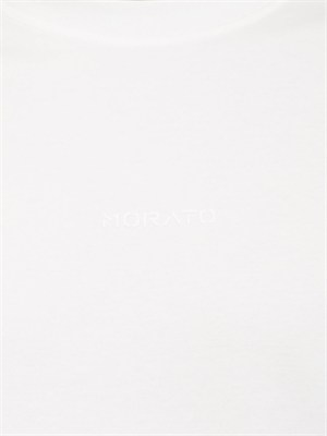 T-shirt Antony Morato in cotone bianco logo ton sur ton in UOMO