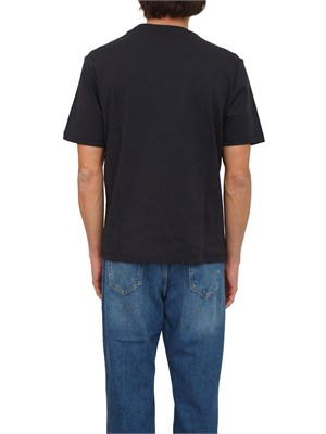 T-shirt Antony Morato in cotone blu logo ton sur ton in UOMO