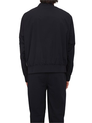 Giubbino Armani Exchange uomo in tessuto blu in UOMO