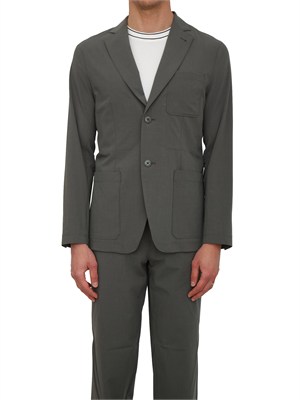 Giacca Armani Exchange uomo in viscosa e lana verde in UOMO