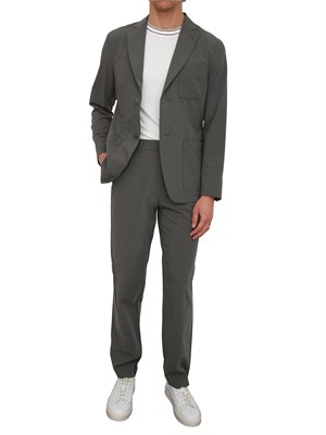 Giacca Armani Exchange uomo in viscosa e lana verde in UOMO