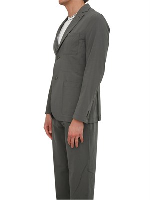 Giacca Armani Exchange uomo in viscosa e lana verde in UOMO