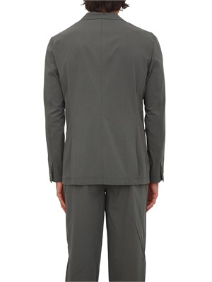 Giacca Armani Exchange uomo in viscosa e lana verde in UOMO