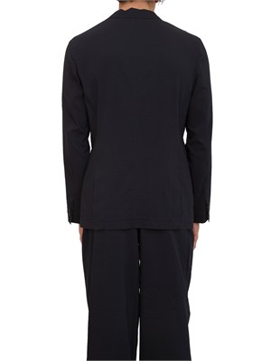 Giacca Armani Exchange uomo in lyocell blu in UOMO