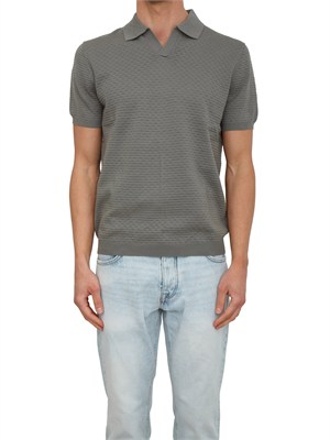 Polo Antony Morato in maglia di cotone verde in UOMO
