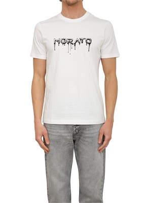 T-shirt Antony Morato in cotone bianco con logo in UOMO