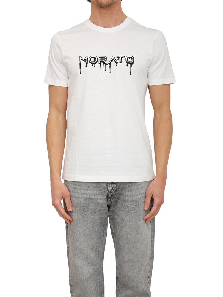 T-shirt Antony Morato in cotone bianco con logo