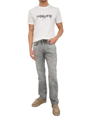T-shirt Antony Morato in cotone bianco con logo in UOMO
