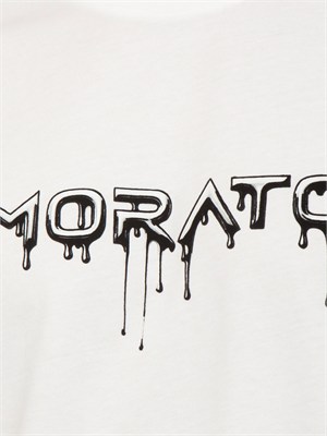 T-shirt Antony Morato in cotone bianco con logo in UOMO