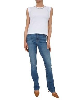 Jeans slim Fracomina push up lavaggio medio in DONNA