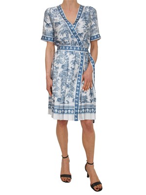 Abito Fracomina in tessuto stampa esotica in DONNA