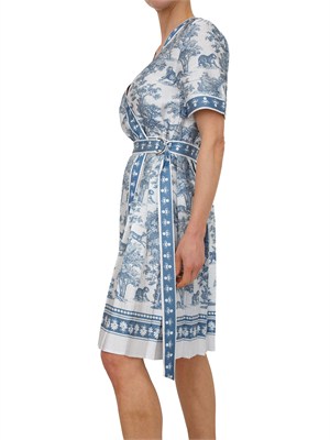 Abito Fracomina in tessuto stampa esotica in DONNA