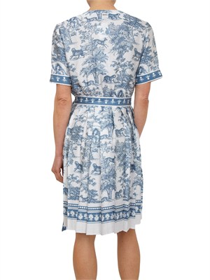 Abito Fracomina in tessuto stampa esotica in DONNA