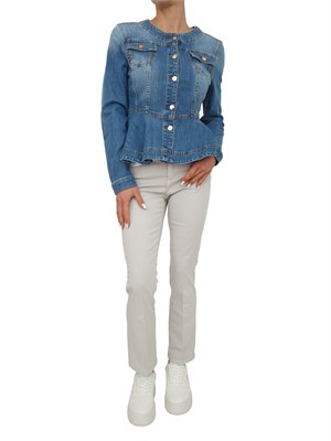 Giubbino jeans Fracomina in denim medio in DONNA