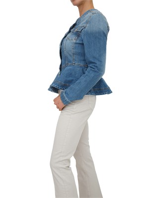 Giubbino jeans Fracomina in denim medio in DONNA