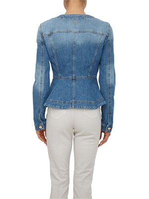 Giubbino jeans Fracomina in denim medio in DONNA