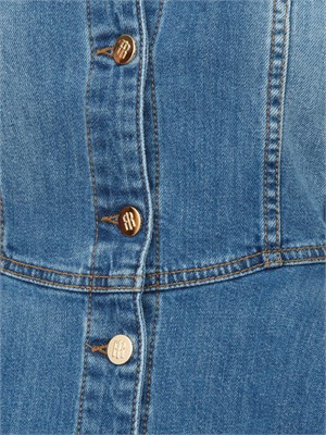 Giubbino jeans Fracomina in denim medio in DONNA