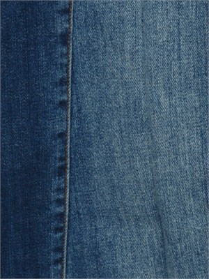 Jeans Fracomina in denim blu medio fondo ampio in DONNA