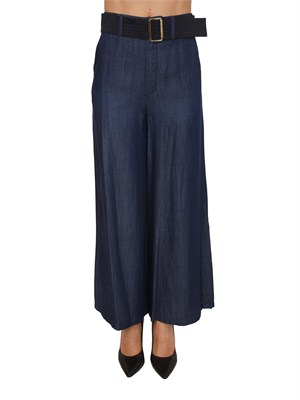 Pantaloni Liu Jo in denim chambray blu in DONNA