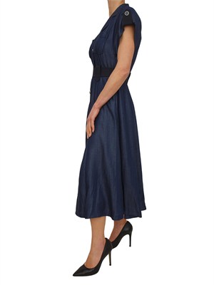 Abito Liu Jo in denim chambray blu in DONNA