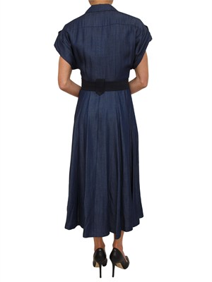 Abito Liu Jo in denim chambray blu in DONNA