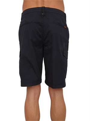 Bermuda Liu Jo uomo in gabardina blu in UOMO