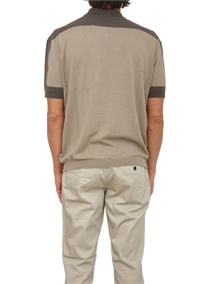 Polo in maglia Armani Exchange uomo verde in UOMO