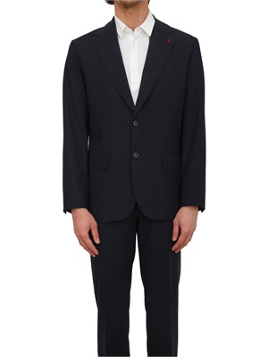 Giacca Liu Jo uomo in misto lana stretch blu in UOMO