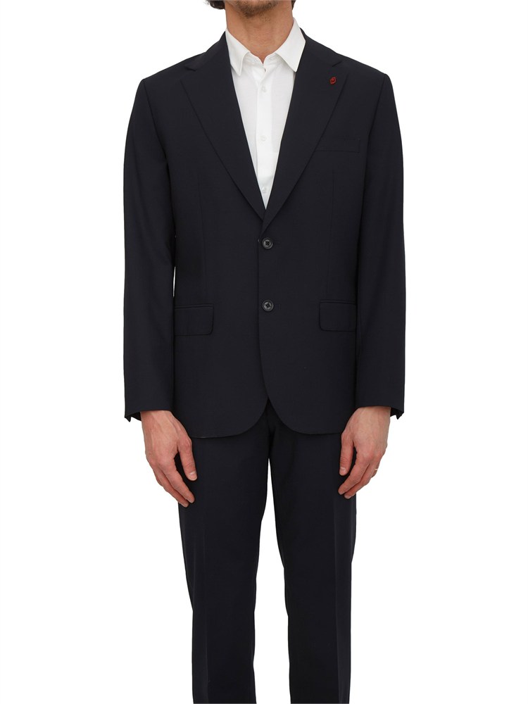 Giacca Liu Jo uomo in misto lana stretch blu