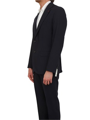 Giacca Liu Jo uomo in misto lana stretch blu in UOMO