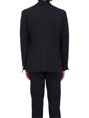 Giacca Liu Jo uomo in misto lana stretch blu in UOMO