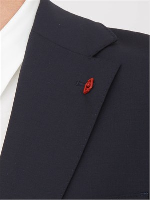 Giacca Liu Jo uomo in misto lana stretch blu in UOMO