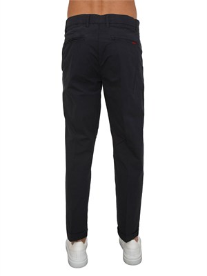 Pantaloni chino Lu Jo uomo in cotone blu in UOMO