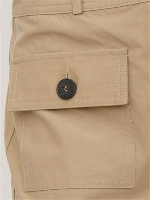 Gonna Liu Jo donna in misto cotone beige in DONNA