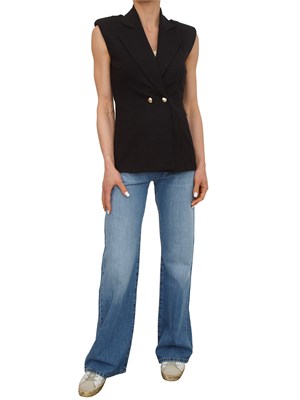 Gilet Liu Jo donna in punto milano nero in DONNA