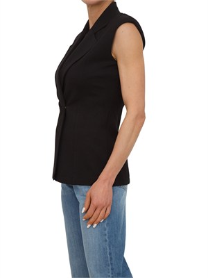 Gilet Liu Jo donna in punto milano nero in DONNA