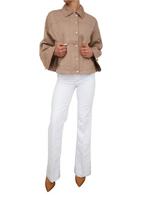 Jeans Liu Jo donna bianchi con bottoni oro in DONNA