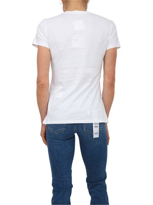 T-shirt bianca Liu Jo donna in cotone con stampa fiori in DONNA
