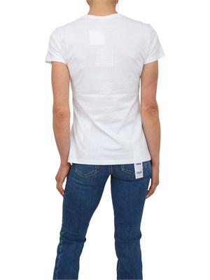 T-shirt bianca Liu Jo donna in cotone con stampa stella in DONNA