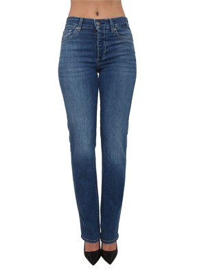 Jeans Liu Jo donna in denim effetto used in DONNA