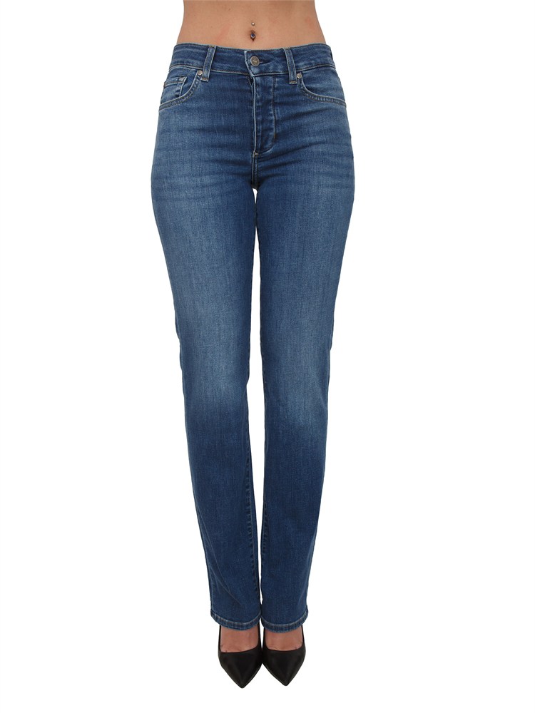 Jeans Liu Jo donna in denim effetto used