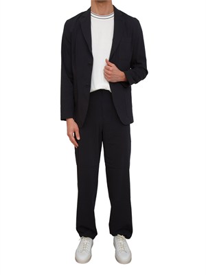 Pantaloni Armani Exchange uomo in tessuto blu in UOMO