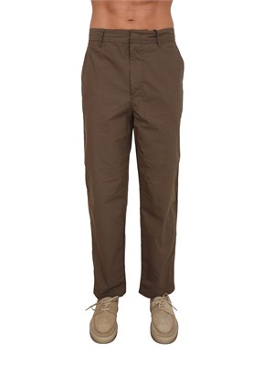 Pantaloni Armani Exchange uomo in cotone marrone in UOMO