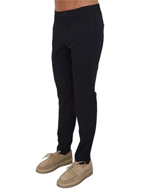 Pantaloni Armani Exchange uomo in tessuto blu in UOMO